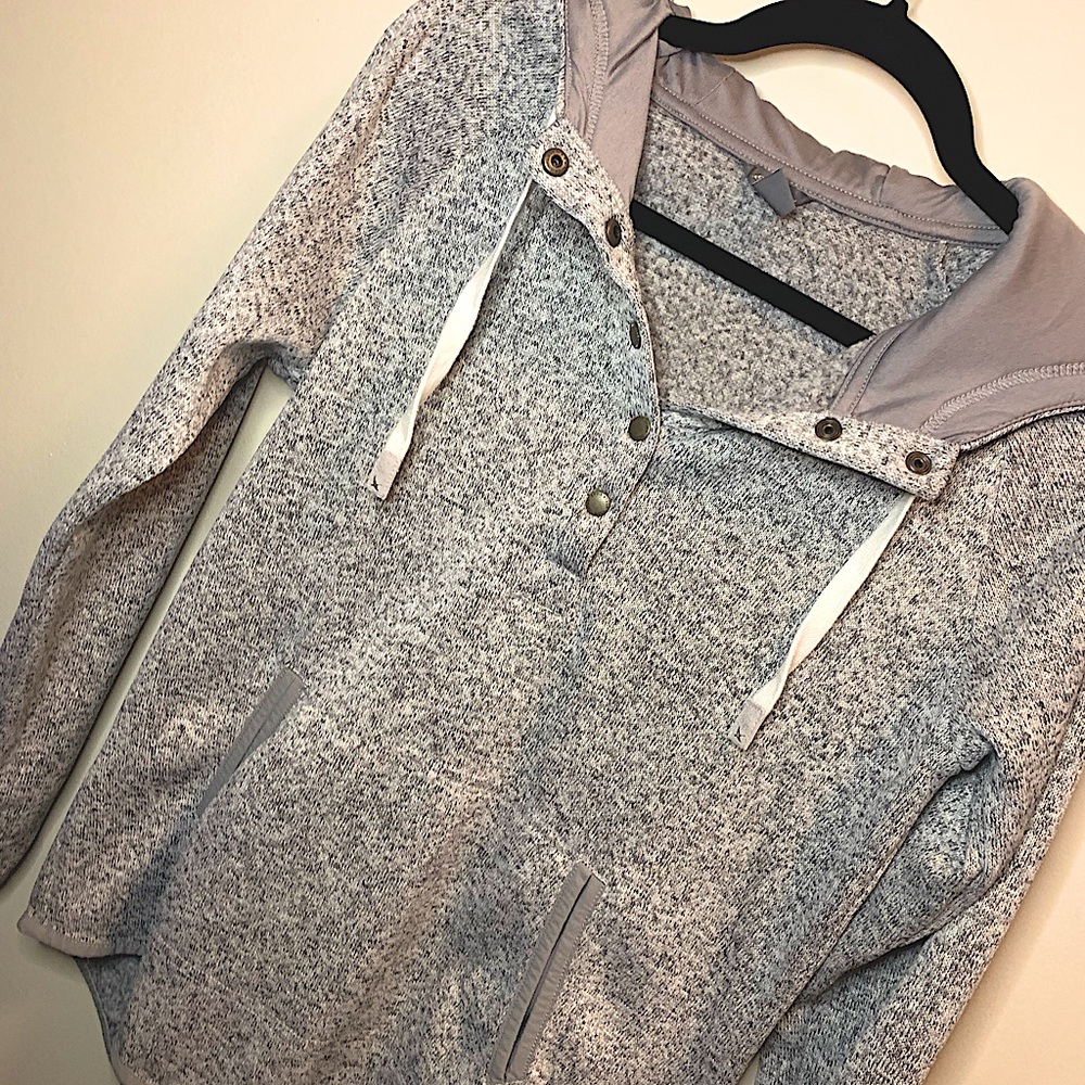 Grey Eddie Bauer Sweater